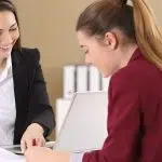 Un entretien d'embauche