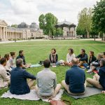 Groupe de personnes lors d'un atelier bien-être à Vichy