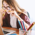 Une étudiante